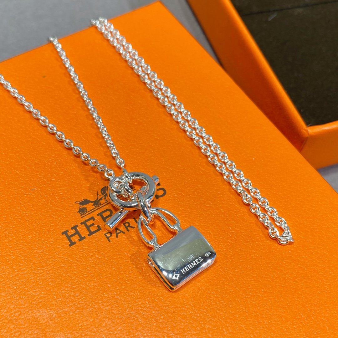 [moco jewelrys]CONSTANCE PEDANT SILVER NECKLACE