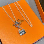 ??Loco?¡¥CONSTANCE PEDANT SILVER NECKLACE