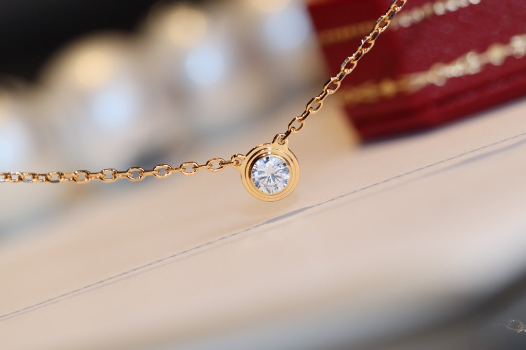 [moco jewellerys]ダムール ダイヤモンドネックレス