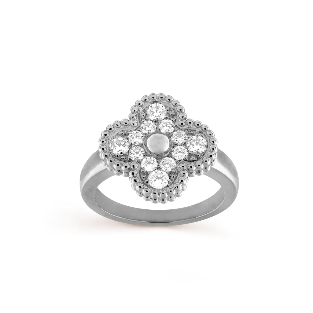 ??Loco?¡¥CLOVER DIAMOND RING