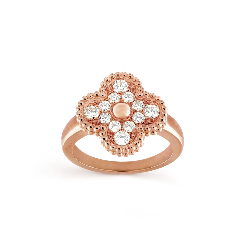 ??Loco?¡¥CLOVER DIAMOND RING