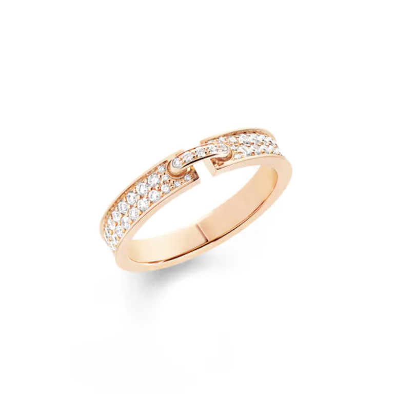 ??Loco?¡¥ALLIANCE LIENS VIDENCE PAVED DIAMOND 4MM RING