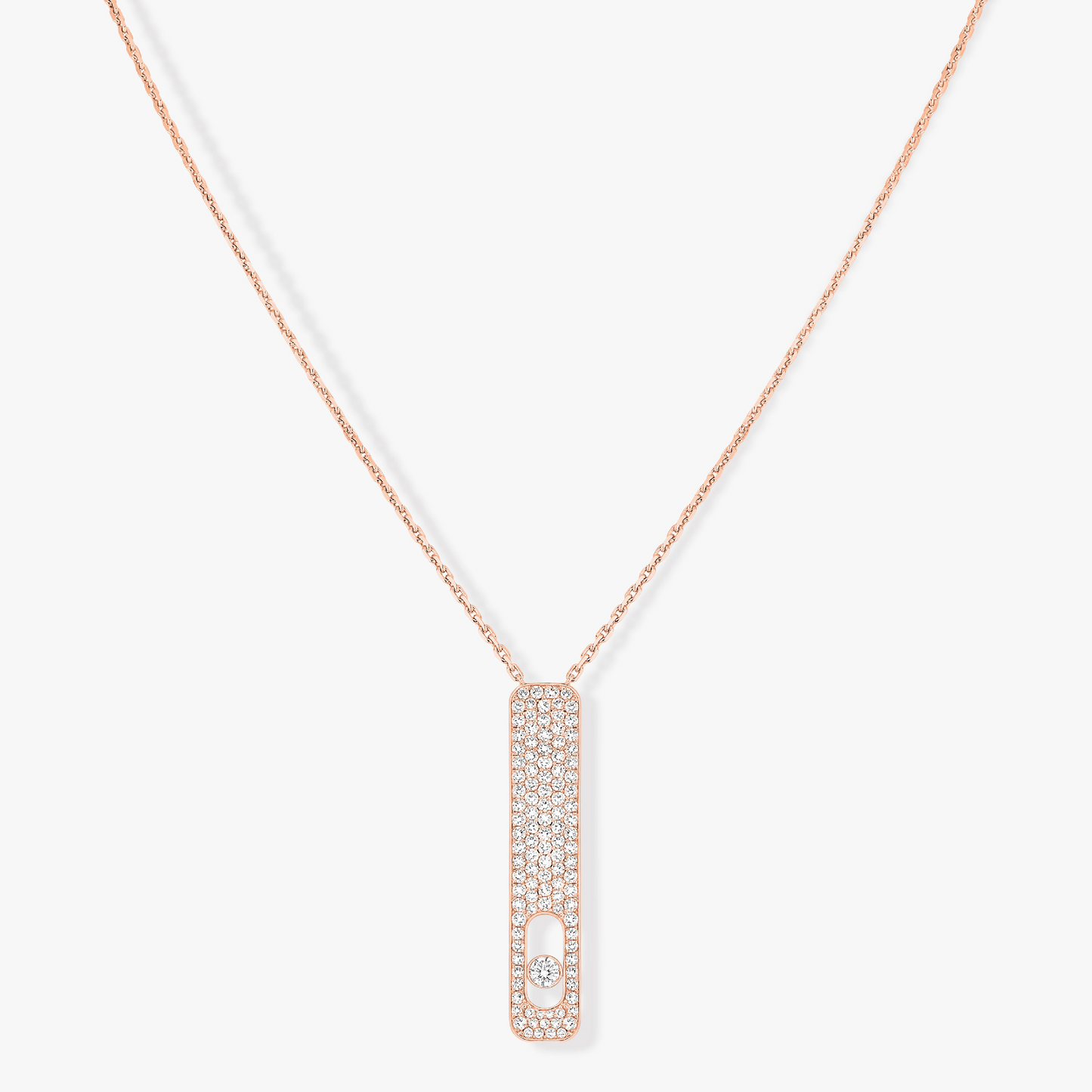 [moco jewelrys]MY FIRST DIAMOND PAVED NECKLACE