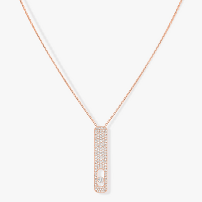 [moco jewelrys]MY FIRST DIAMOND PAVED NECKLACE