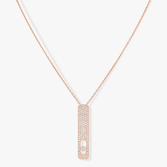 [moco jewelrys]MY FIRST DIAMOND PAVED NECKLACE