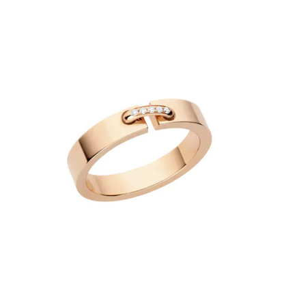 [moco jewelrys]ALLIANCE LIENS VIDENCE DIAMANT 4MM RING