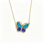 [Loco JURI] 2026 NEW LUCKY BUTTERFLY 1 MOTIFS NECKLACE