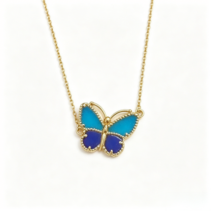 [moco jewelrys JURI] 2026 NEW LUCKY BUTTERFLY 1 MOTIFS NECKLACE