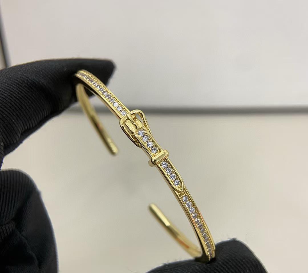 [moco jewelrys]DIAMOND-ENCRUSTED BRACELET THREE COLORS