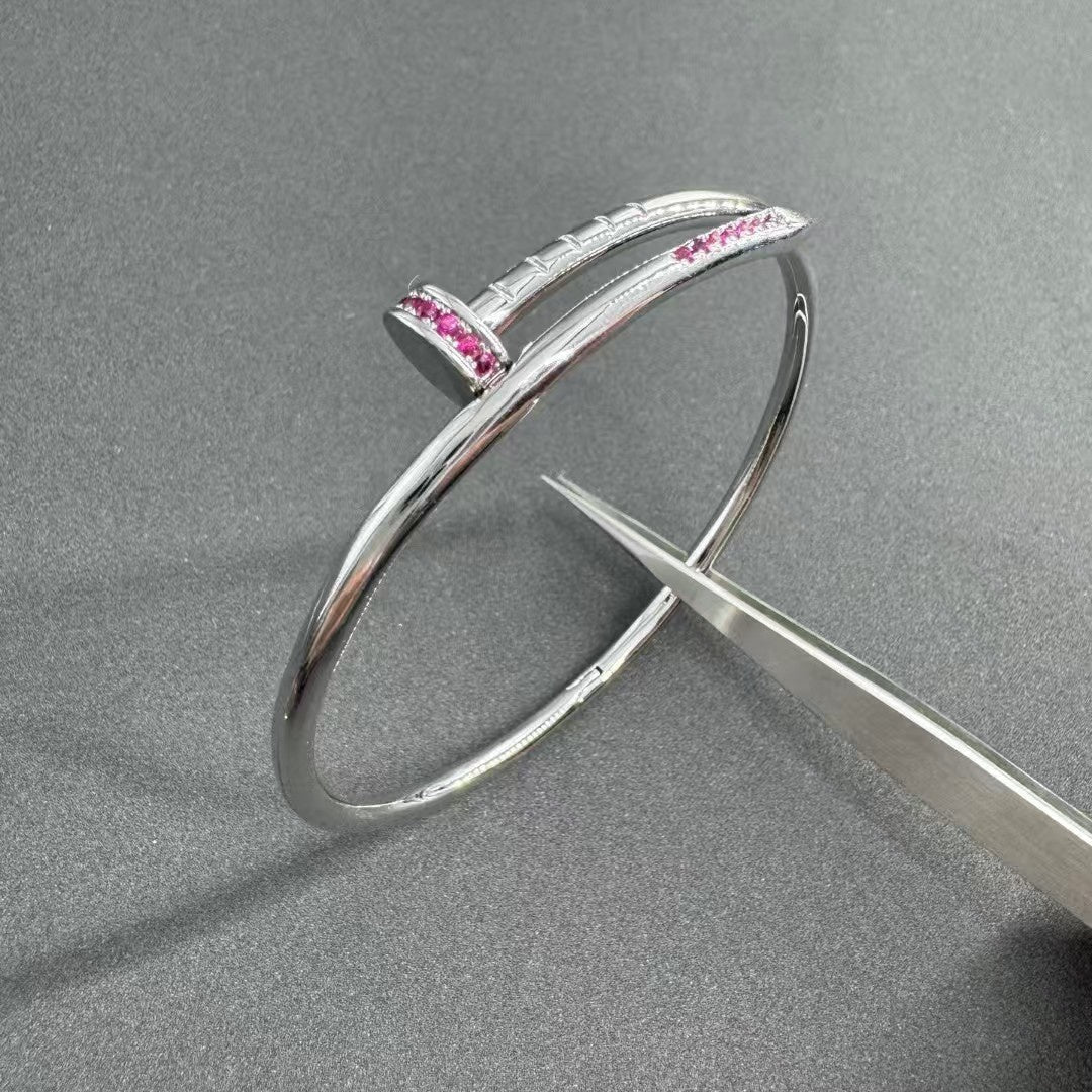 [moco jewelrys JURI]JUSTE BRACELET 2.5MM DIAMONDS NEW