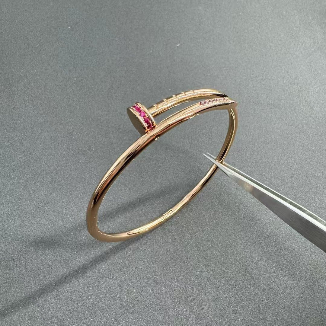 [moco jewelrys JURI]JUSTE BRACELET 2.5MM DIAMONDS NEW