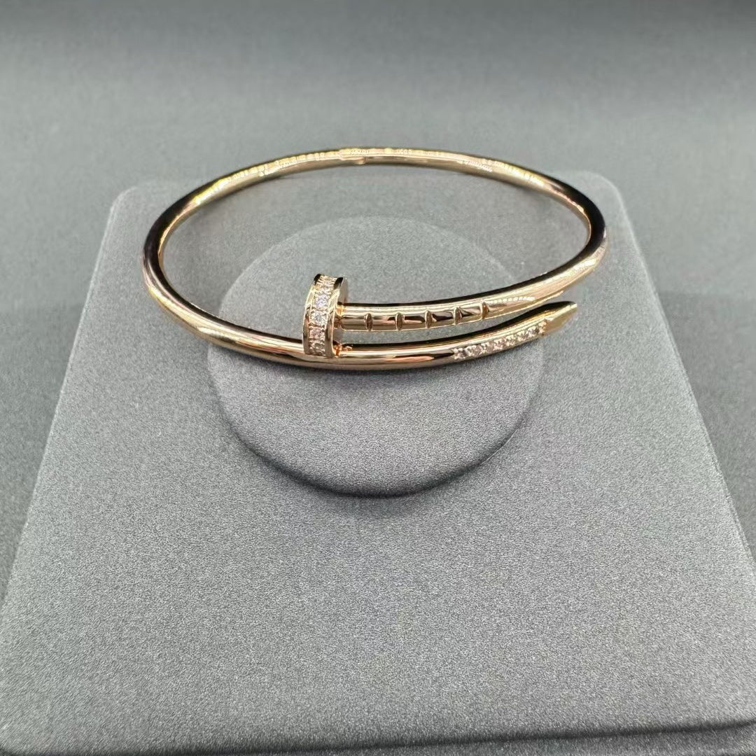 [moco jewelrys JURI]JUSTE BRACELET 2.5MM DIAMONDS NEW