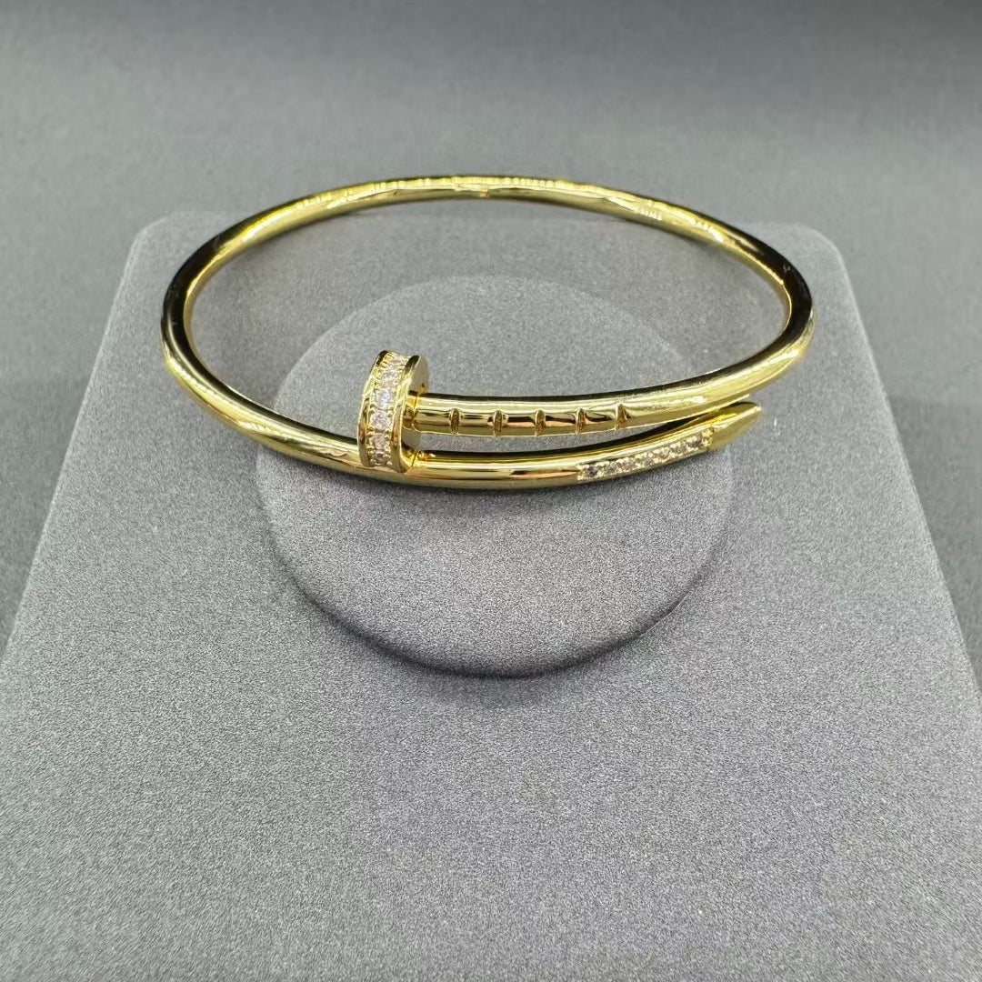 [moco jewelrys JURI]JUSTE BRACELET 2.5MM DIAMONDS NEW