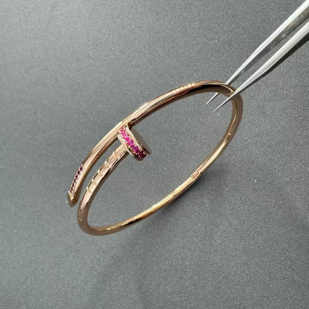 [moco jewelrys JURI]JUSTE BRACELET 2.5MM DIAMONDS NEW