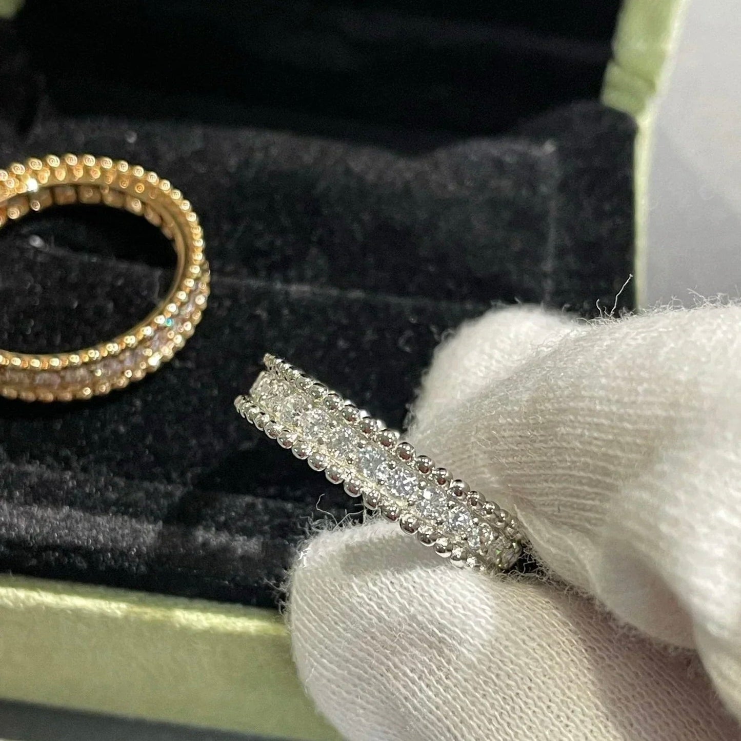 [moco jewelrys]PERLEE DIAMOND SILVER RING
