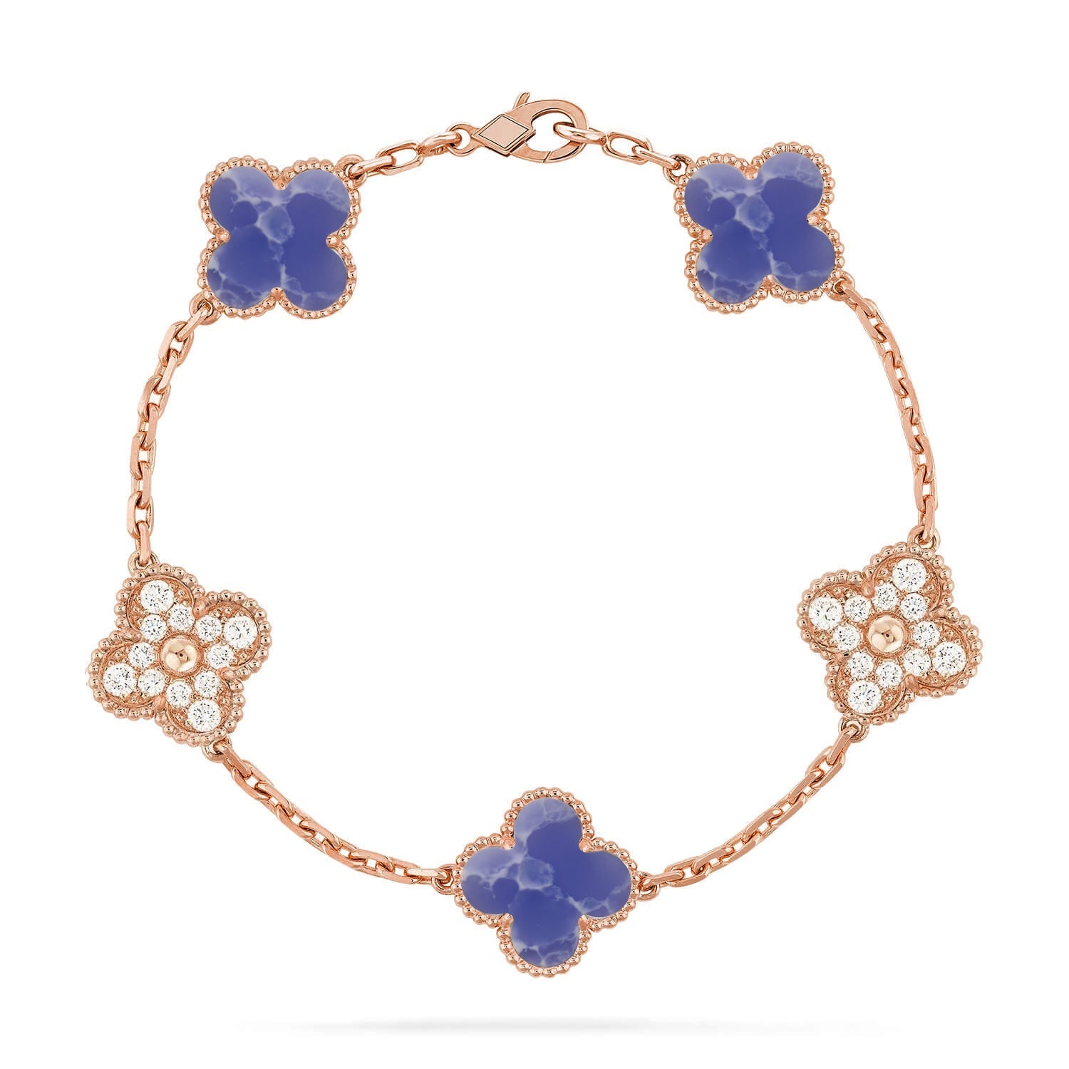 [Loco]New CLOVER 5 MOTIF BLUE VEINS BRACELET COLLECTION