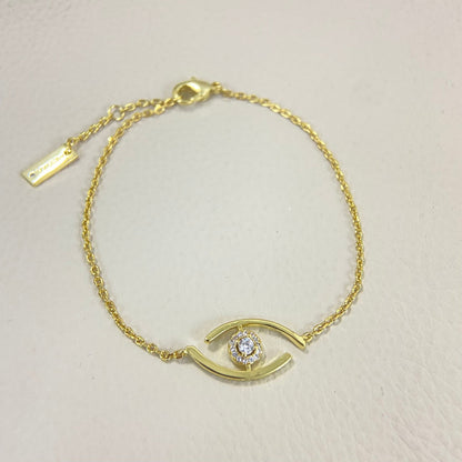 [moco jewelrys]Lucky Eye Pave-Set Diamond Bracelet