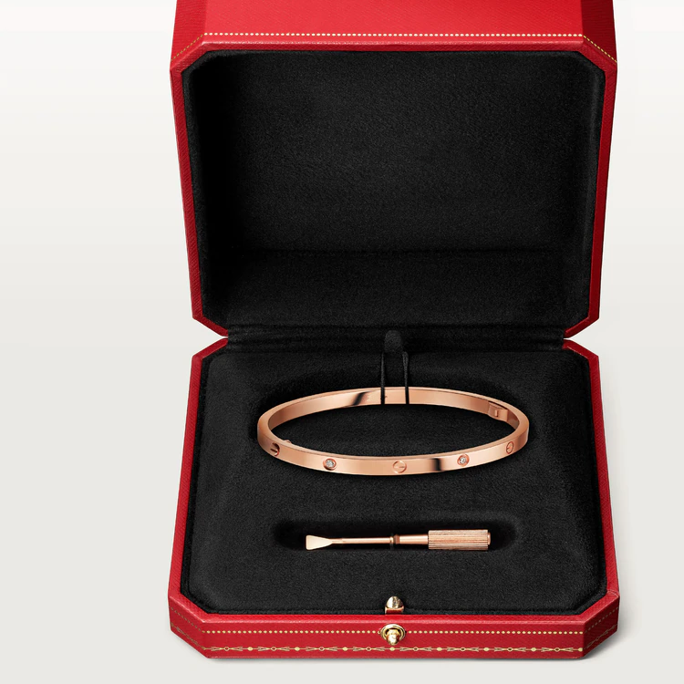 [moco jewelrys] LOVE ARMBAND 3,65 MM 6 DIAMANTEN