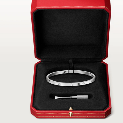 [moco jewelrys] LOVE ARMBAND 3,65 MM 6 DIAMANTEN