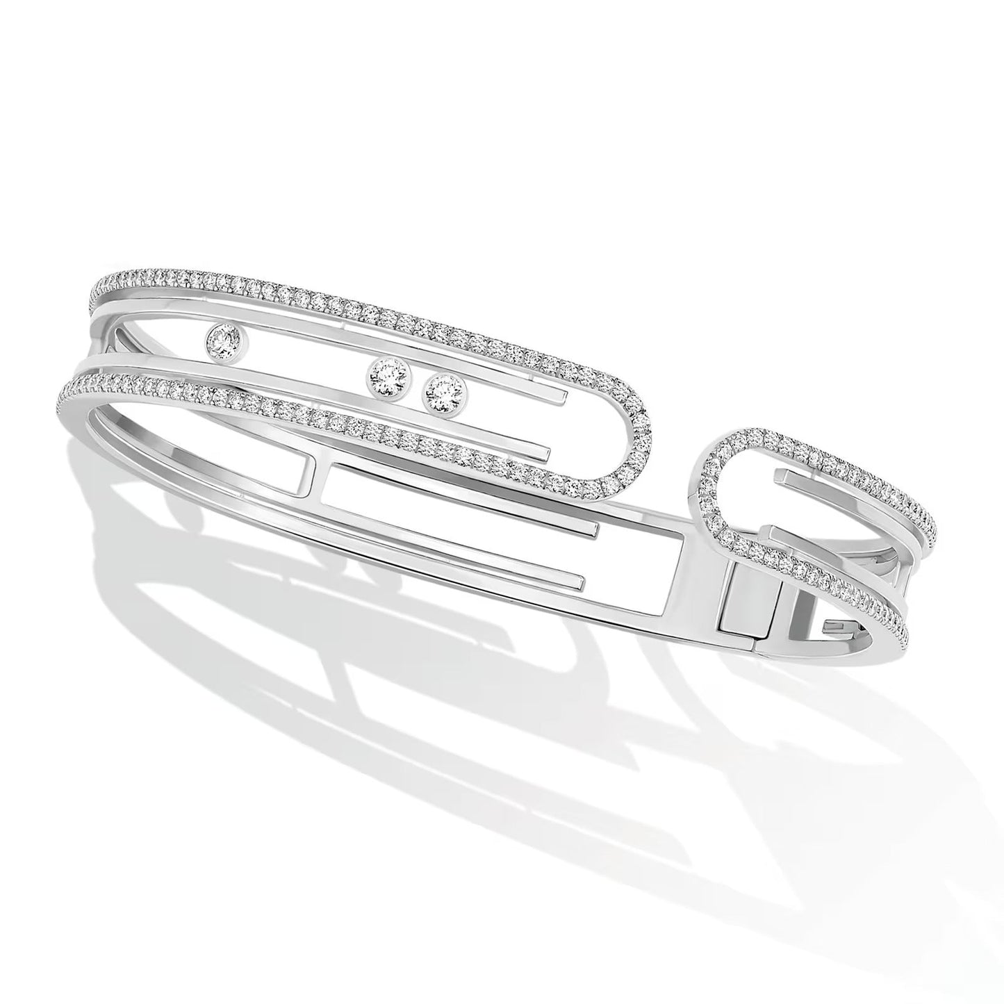 [moco jewelrys]MOVE 10TH PAVED DIAMOND BRACELET