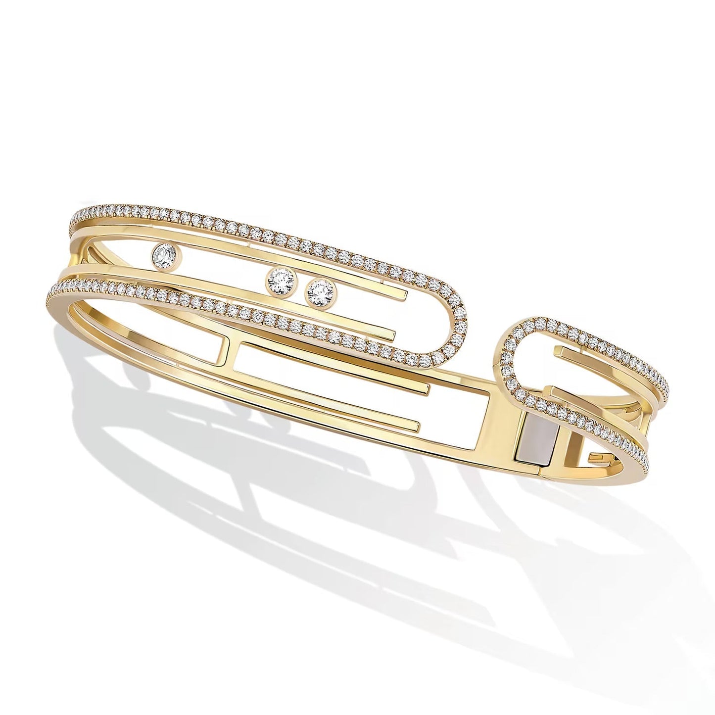 [moco jewelrys]MOVE 10TH PAVED DIAMOND BRACELET
