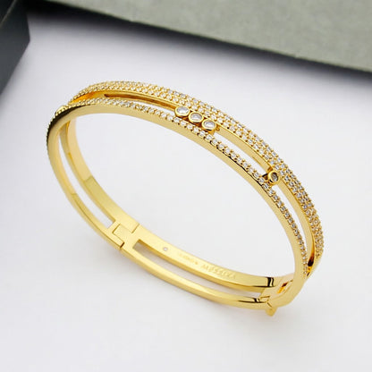 [moco jewelrys]Move Romane pavé bangle
