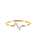 ??Loco?¡¥VOLTE UPSITE DOWN GOLD DIAMOND BRACELET