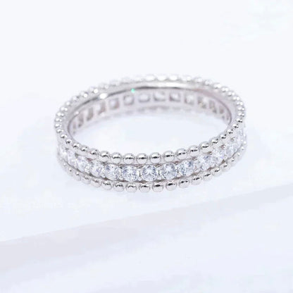 [moco jewelrys]PERLEE DIAMOND SILVER RING
