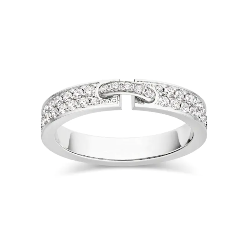 ??Loco?¡¥ALLIANCE LIENS VIDENCE PAVED DIAMOND 4MM RING