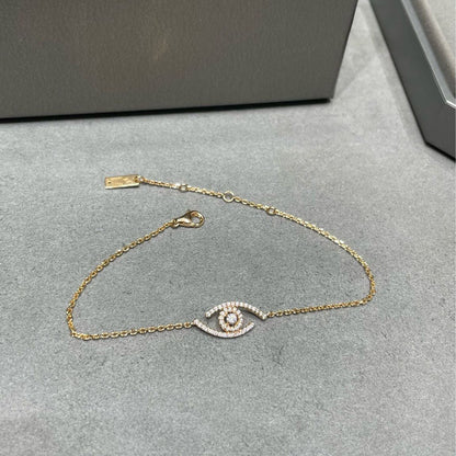 [moco jewelrys]Lucky Eye Pave-Set Diamond Bracelet