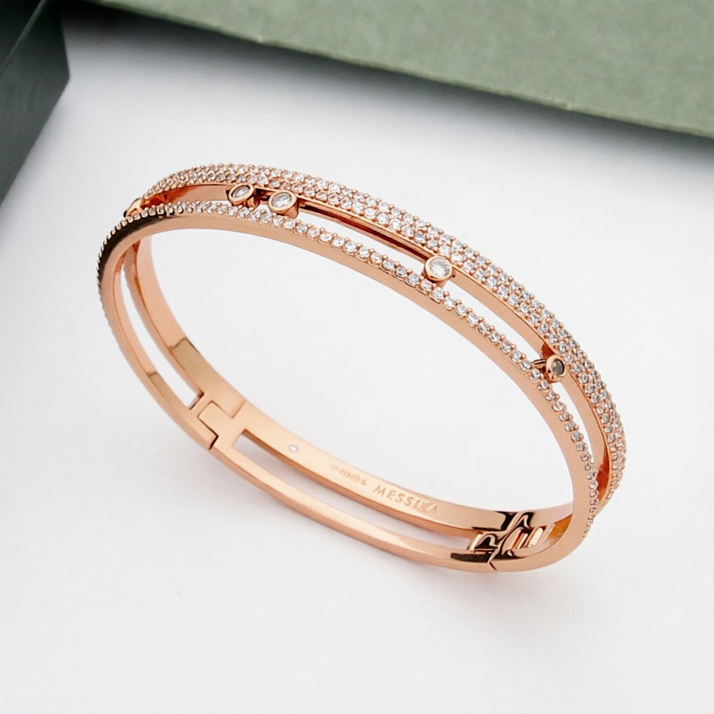 [moco jewelrys]Move Romane pavé bangle