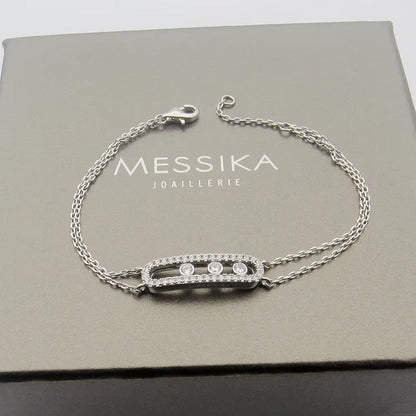 [moco jewelrys] Move Classique pavé bracelet