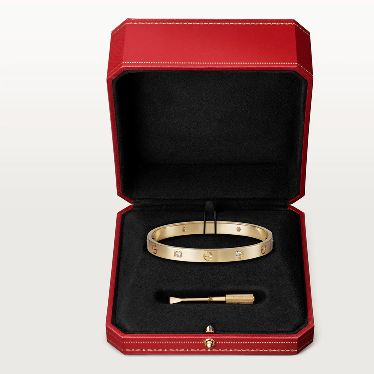 ??Loco?¡¥LOVE BRACELET 6.1MM 4 DIAMONDS