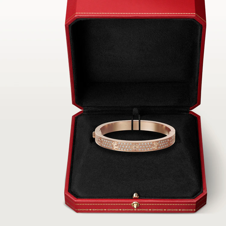 ??Loco?¡¥LOVE BRACELET 6.1MM DIAMOND-PAVED