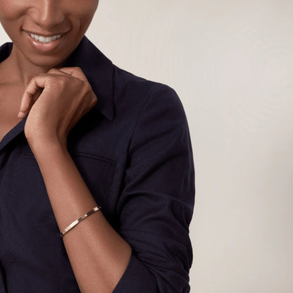 [moco jewelrys] LOVE ARMBAND 3,65 MM 6 DIAMANTEN