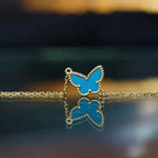 ??Loco?¡¥BUTTERFLY TURQUOISE BUTTERFLY BRACELET