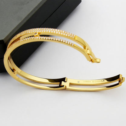 [moco jewelrys]Move Romane pavé bangle