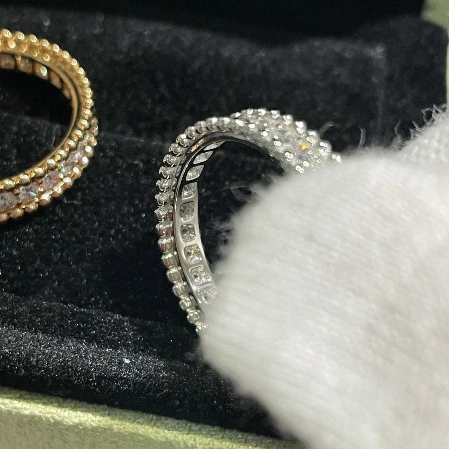 ??Loco?¡¥PERLEE DIAMOND ROSE GOLD RING