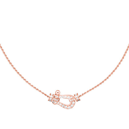 [moco jewellerys]フォース10 ピンクゴールド ダイヤモンドネックレス