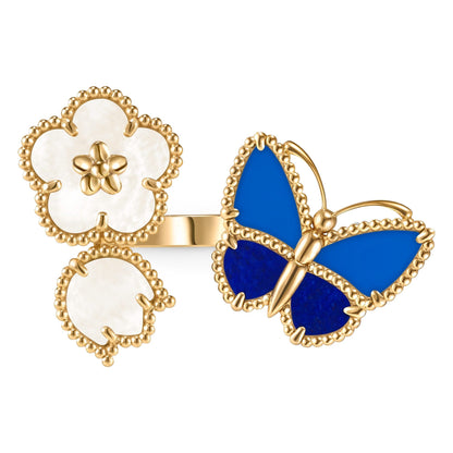 [moco jewelrys JURI]LUCKY SPRING BUTTERFLY OPEN-FACE RINGS