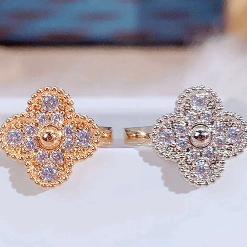 ??Loco?¡¥CLOVER DIAMOND RING