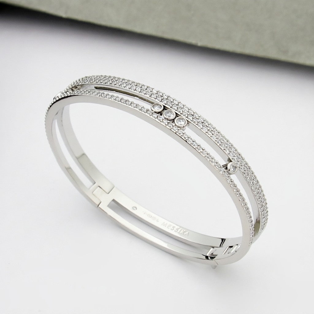 [moco jewelrys]Move Romane pavé bangle