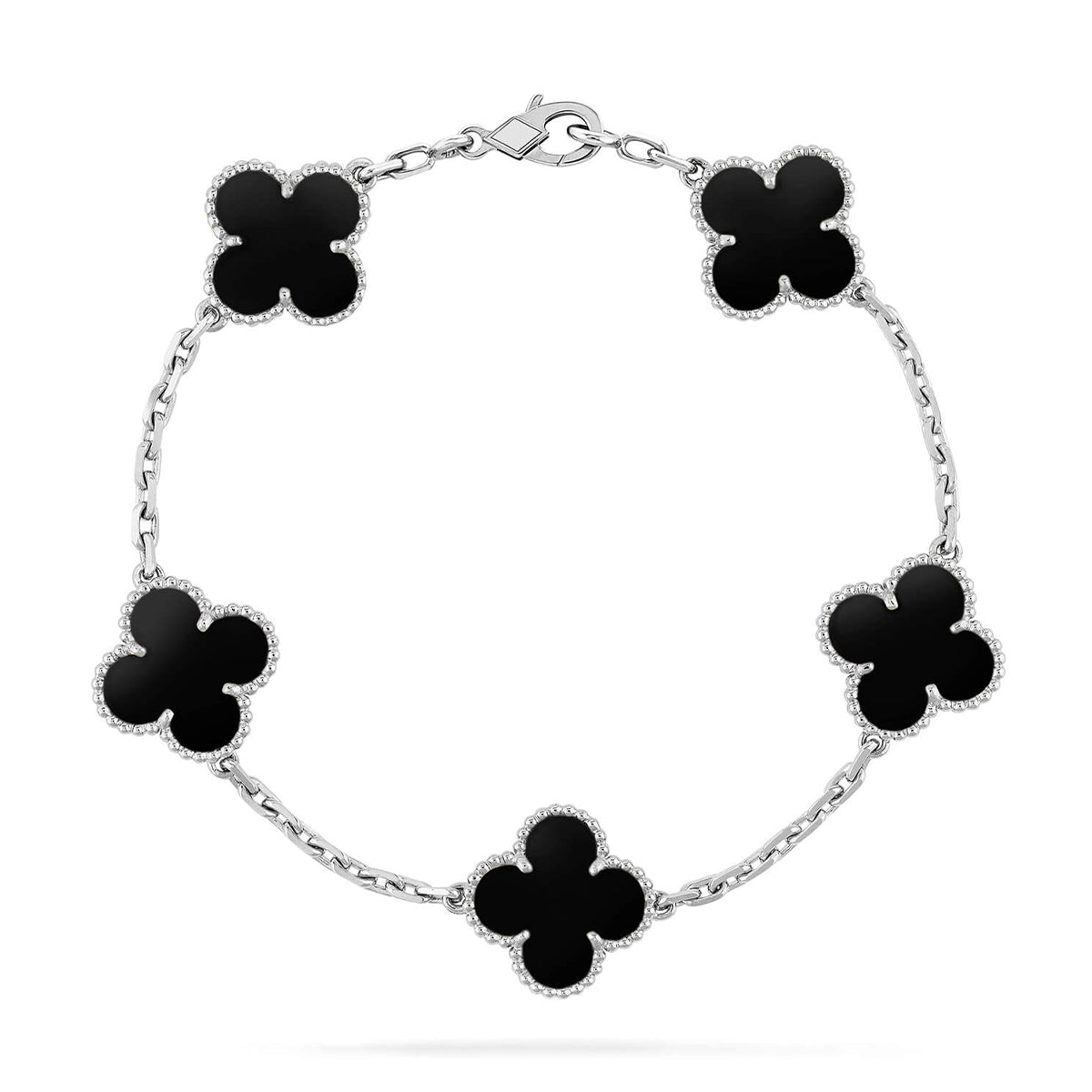 [Loco]New CLOVER 5 MOTIF ONYXS BRACELET COLLECTION