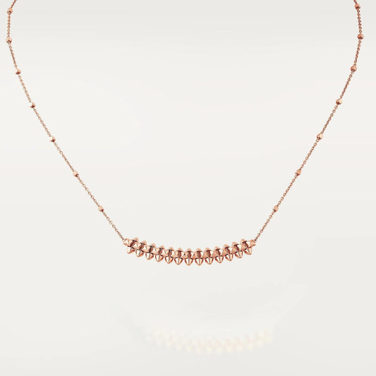 [moco jewelrys] CLASH PINK GOLD HALSKETTE 