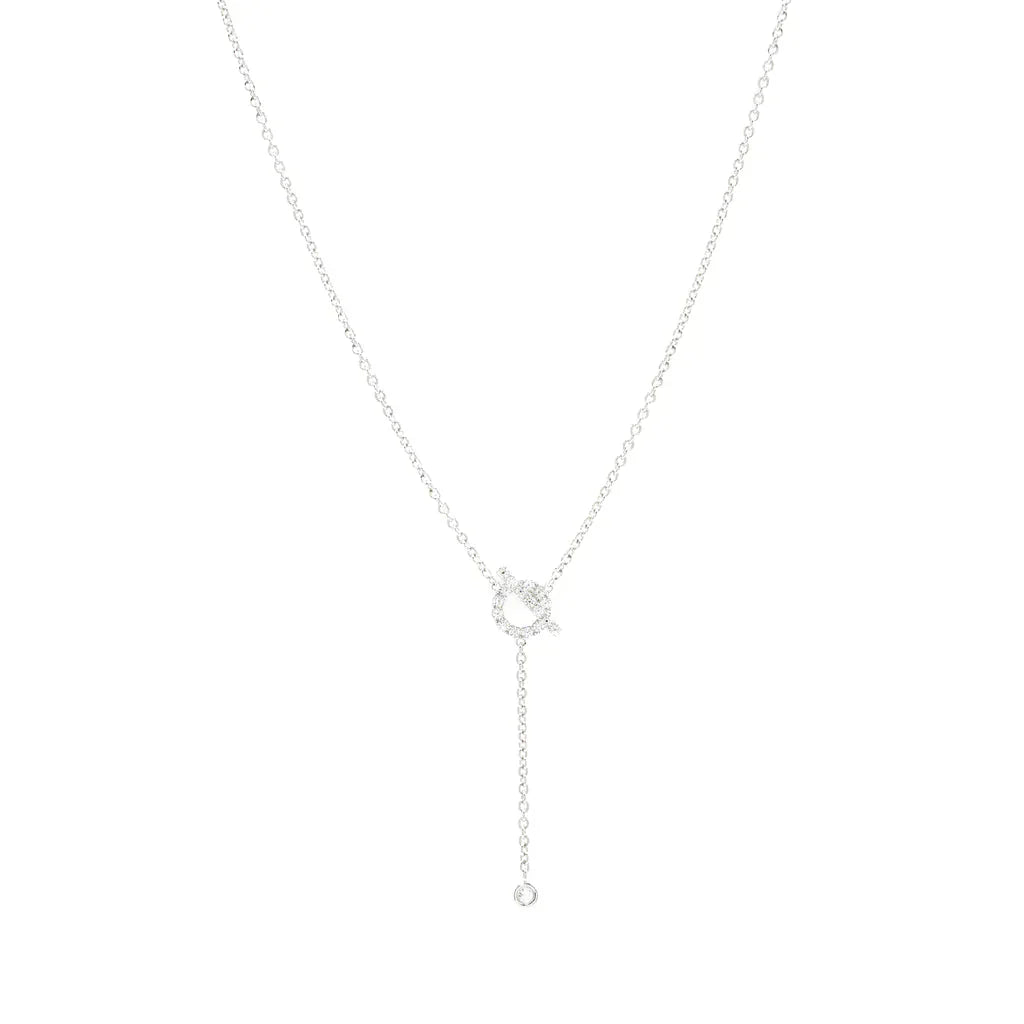 ??Loco?¡¥FINESSE SILVER DIAMOND NECKLACE