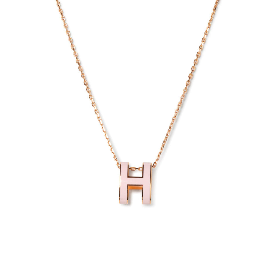 ??Loco?¡¥POP H PEDANT PINK GOLD