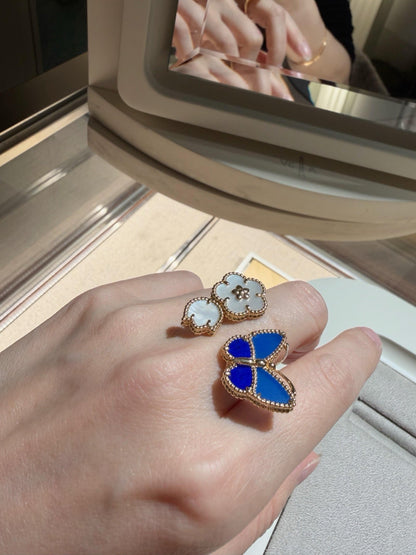 [moco jewelrys JURI]LUCKY SPRING BUTTERFLY OPEN-FACE RINGS