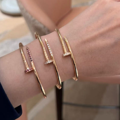 [moco jewelrys JURI]JUSTE BRACELET 2.5MM DIAMONDS NEW