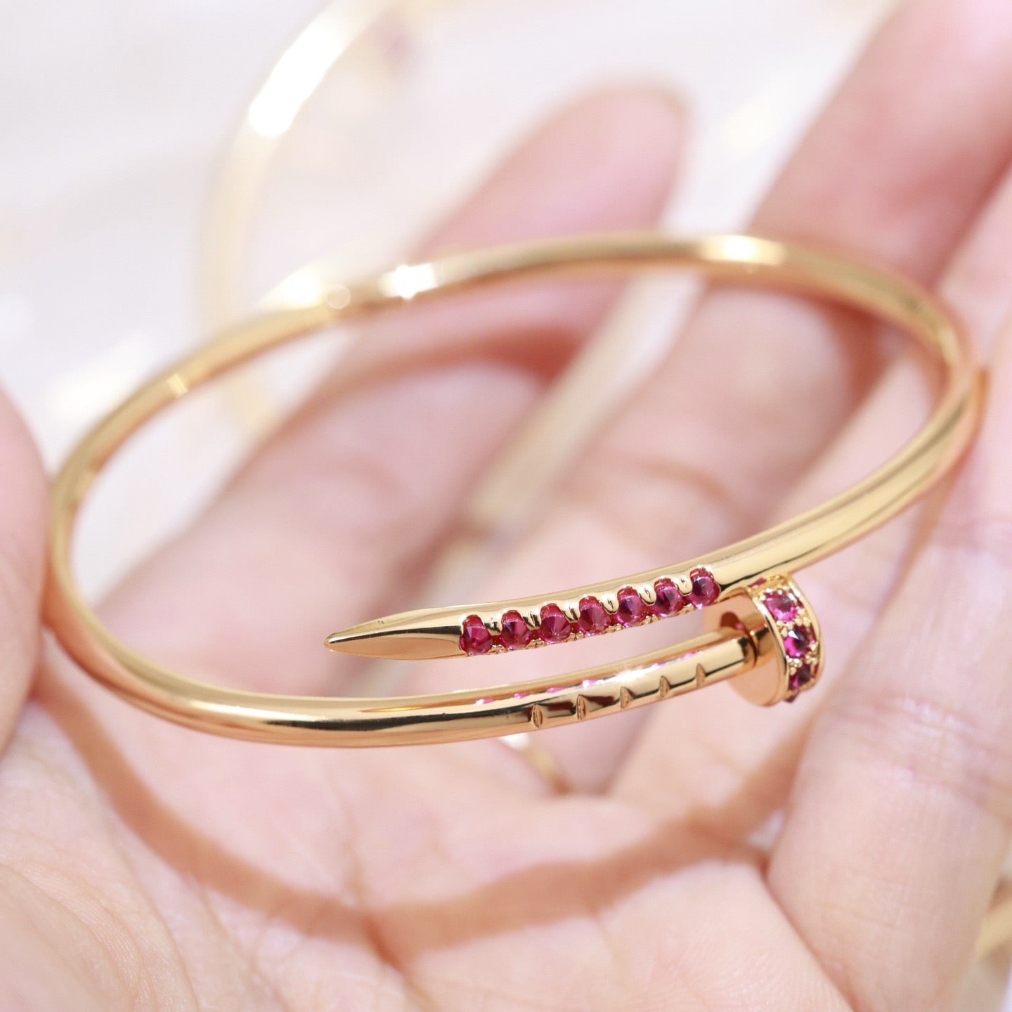 [moco jewelrys JURI]JUSTE BRACELET 2.5MM DIAMONDS NEW