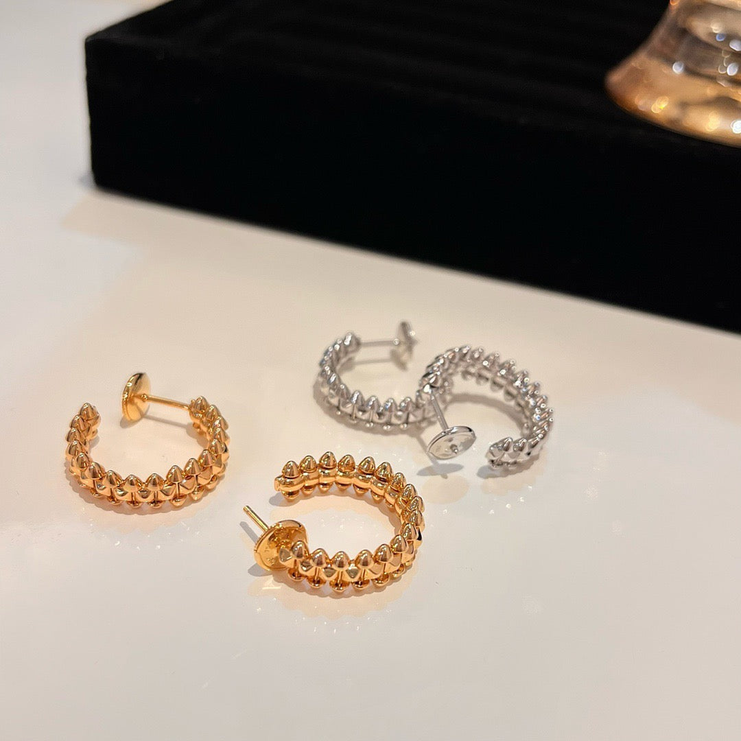 ??Loco?¡¥CLASH SMALL HOOP EARRINGS